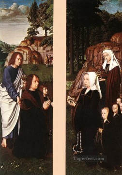  triptych Canvas - triptych of jean des trompes2wga Gerard David